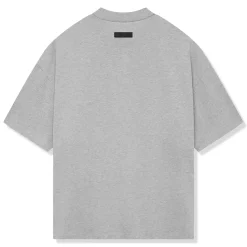 Fear Of God Essentials Heavy Jersey Crewneck Light Heather Grey T Shirt< T-shirts