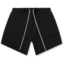 Fear Of God Essentials Jet Black Shorts (FW23)< Sweatshirts & Hoodies