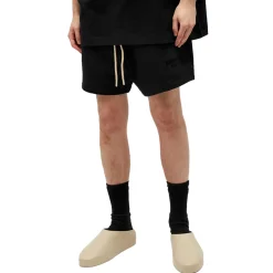 Fear Of God Essentials Jet Black Shorts (FW23)< Sweatshirts & Hoodies