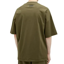 Fear Of God Essentials Jersey Crewneck Military T Shirt (FW24)< T-shirts