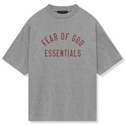 Fear Of God Essentials Jersey Crewneck Dark Heather T Shirt (FW24)< T-shirts