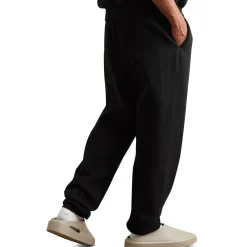 Fear Of God Essentials Jet Black Sweatpants (FW23)< Bottoms|Matching Sets