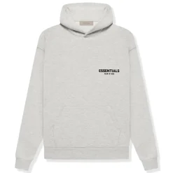 Fear Of God Essentials Light Oatmeal Hoodie (SS22)< Matching Sets|Sweatshirts & Hoodies