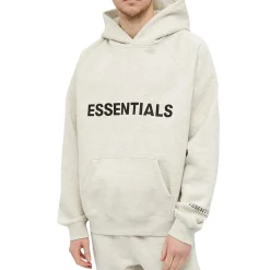 Fear Of God Essentials Oatmeal Hoodie< Sweatshirts & Hoodies