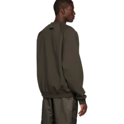 Fear Of God Essentials Off Black Sweatshirt (SS23)< Sweatshirts & Hoodies