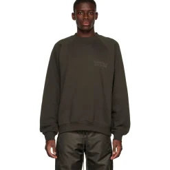 Fear Of God Essentials Off Black Sweatshirt (SS23)< Sweatshirts & Hoodies