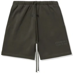 Fear Of God Essentials Off Black Shorts< Shorts