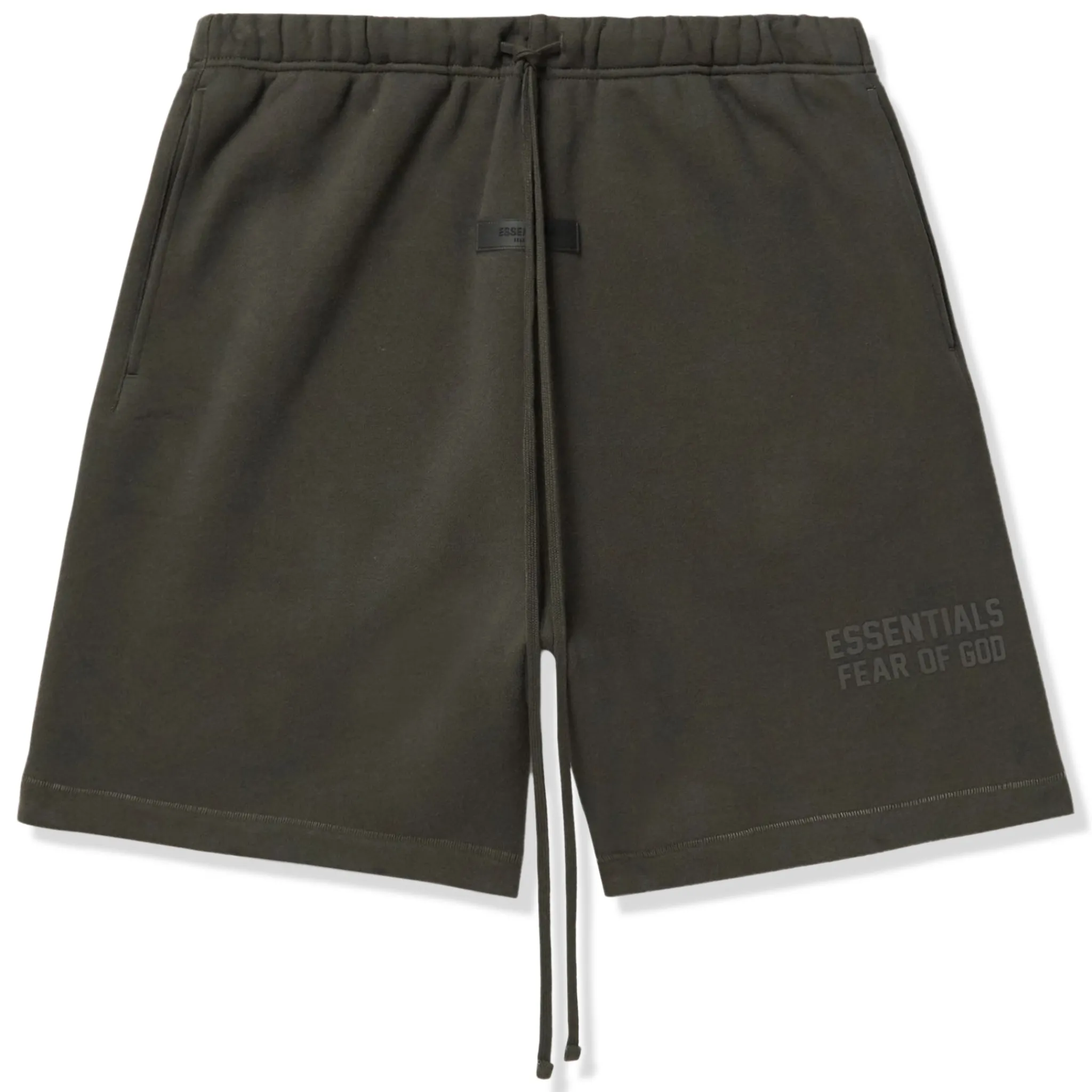 Fear Of God Essentials Off Black Shorts< Shorts