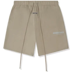 Fear Of God Essentials Olive/Khaki Reflective Shorts< Shorts
