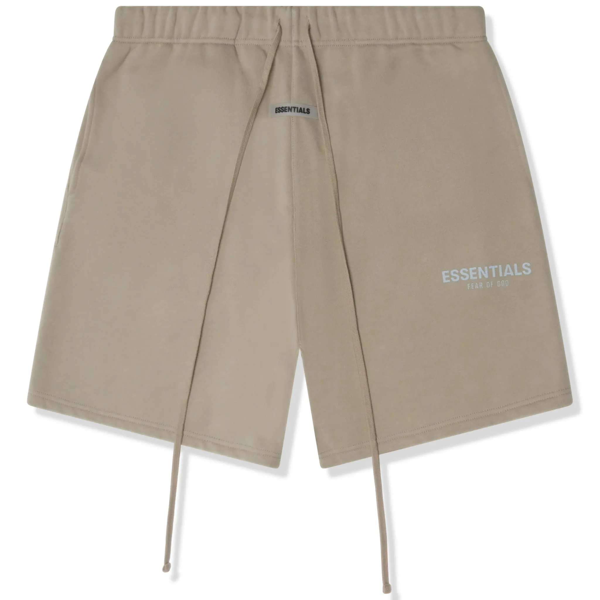 Fear Of God Essentials Olive/Khaki Reflective Shorts< Shorts