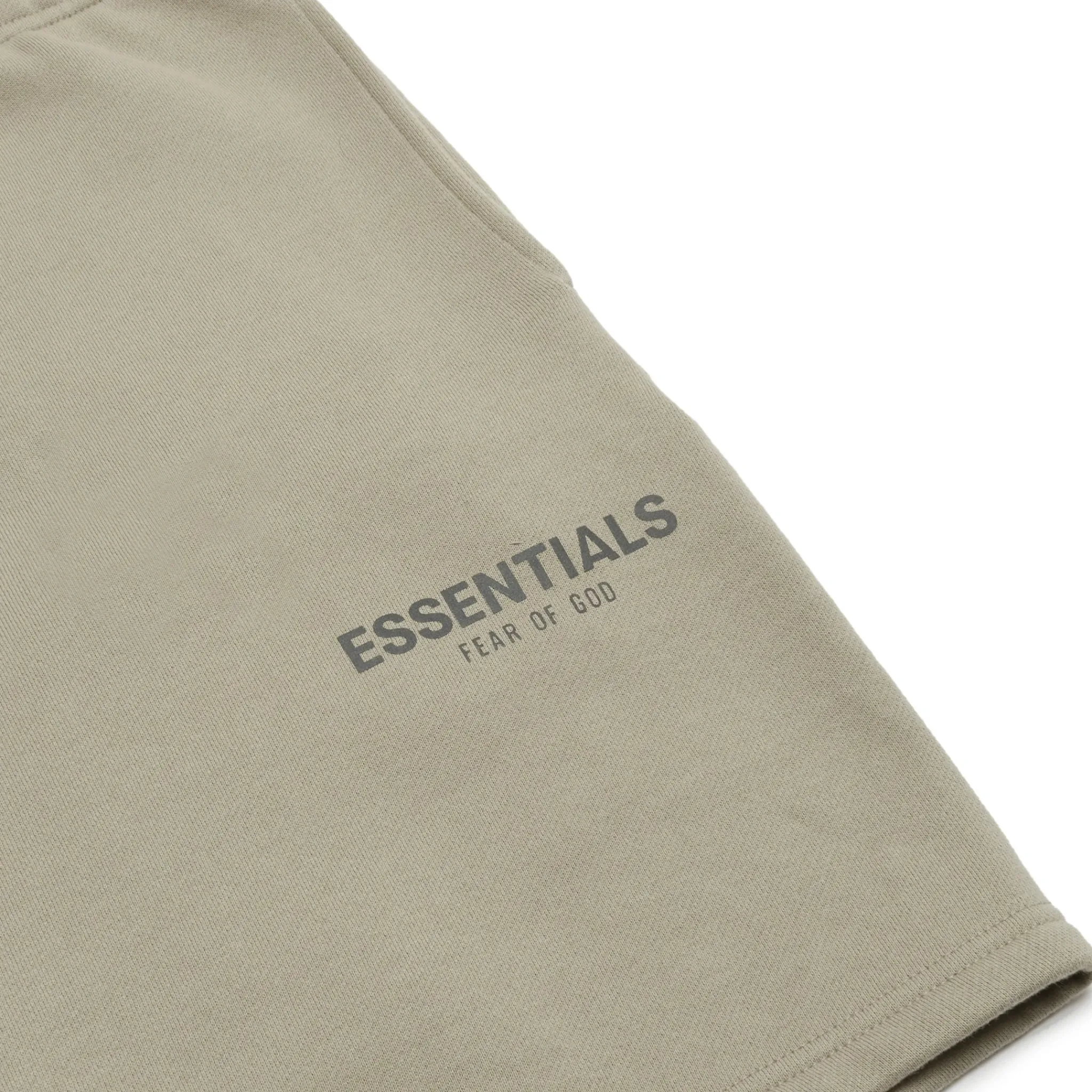 Fear Of God Essentials Olive/Khaki Reflective Shorts< Shorts