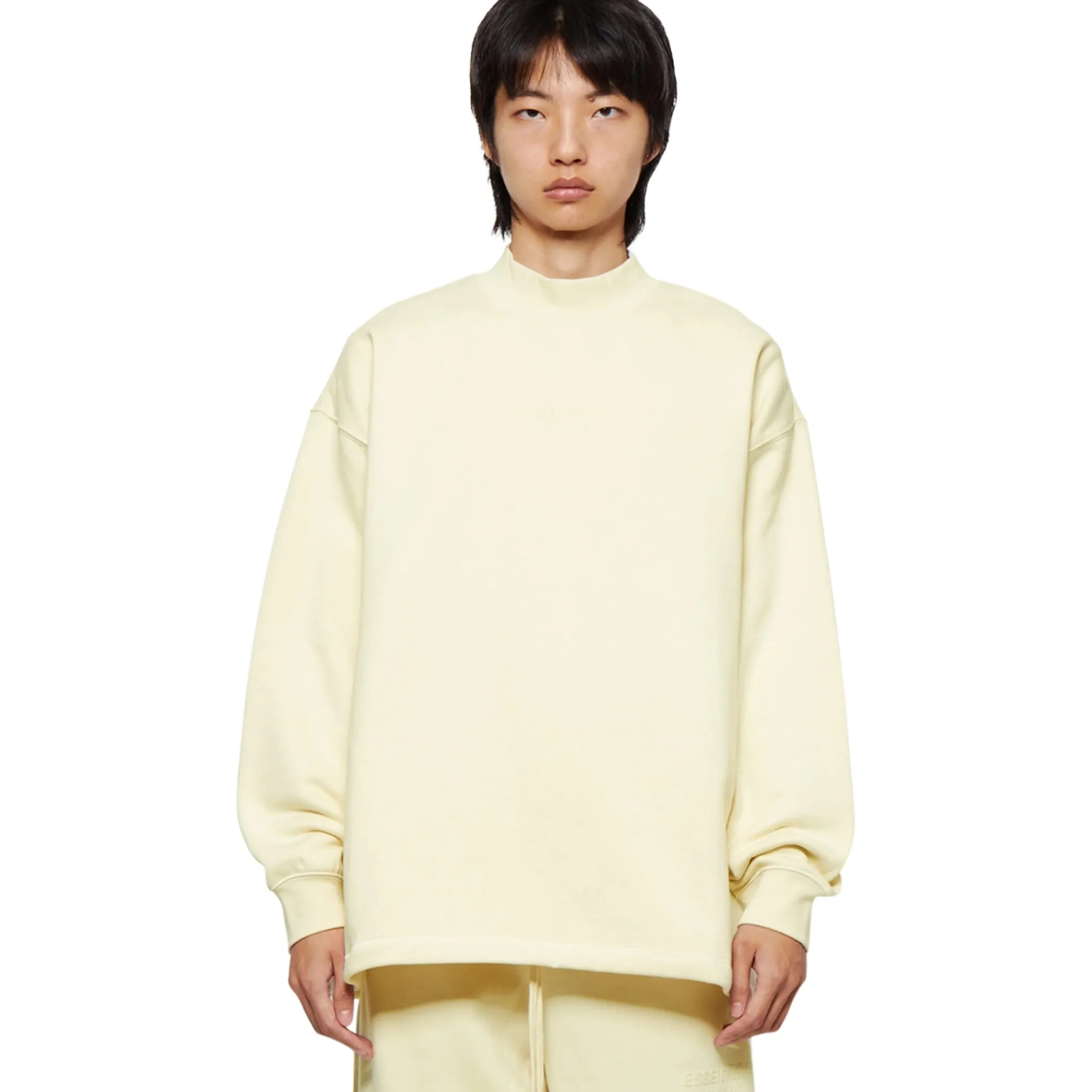 Fear Of God Essentials Relaxed Egg Shell Crewneck< Sweatshirts & Hoodies