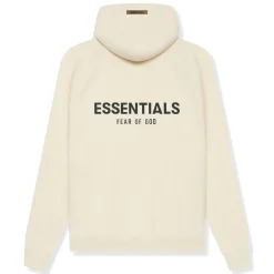 Fear Of God Essentials Reverse Logo Buttercream Hoodie (SS21)< Sweatshirts & Hoodies
