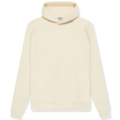 Fear Of God Essentials Reverse Logo Buttercream Hoodie (SS21)< Sweatshirts & Hoodies