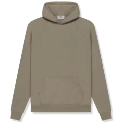Fear Of God Essentials Reverse Logo Taupe Hoodie (SS21)< Sweatshirts & Hoodies