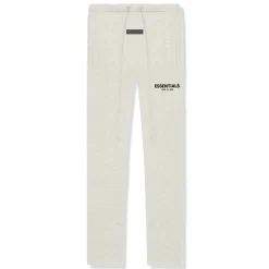 Fear Of God Essentials Relaxed Light Oatmeal Sweatpants (SS22)< Bottoms|Sweatpants