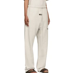 Fear Of God Essentials Relaxed Light Oatmeal Sweatpants (SS22)< Bottoms|Sweatpants