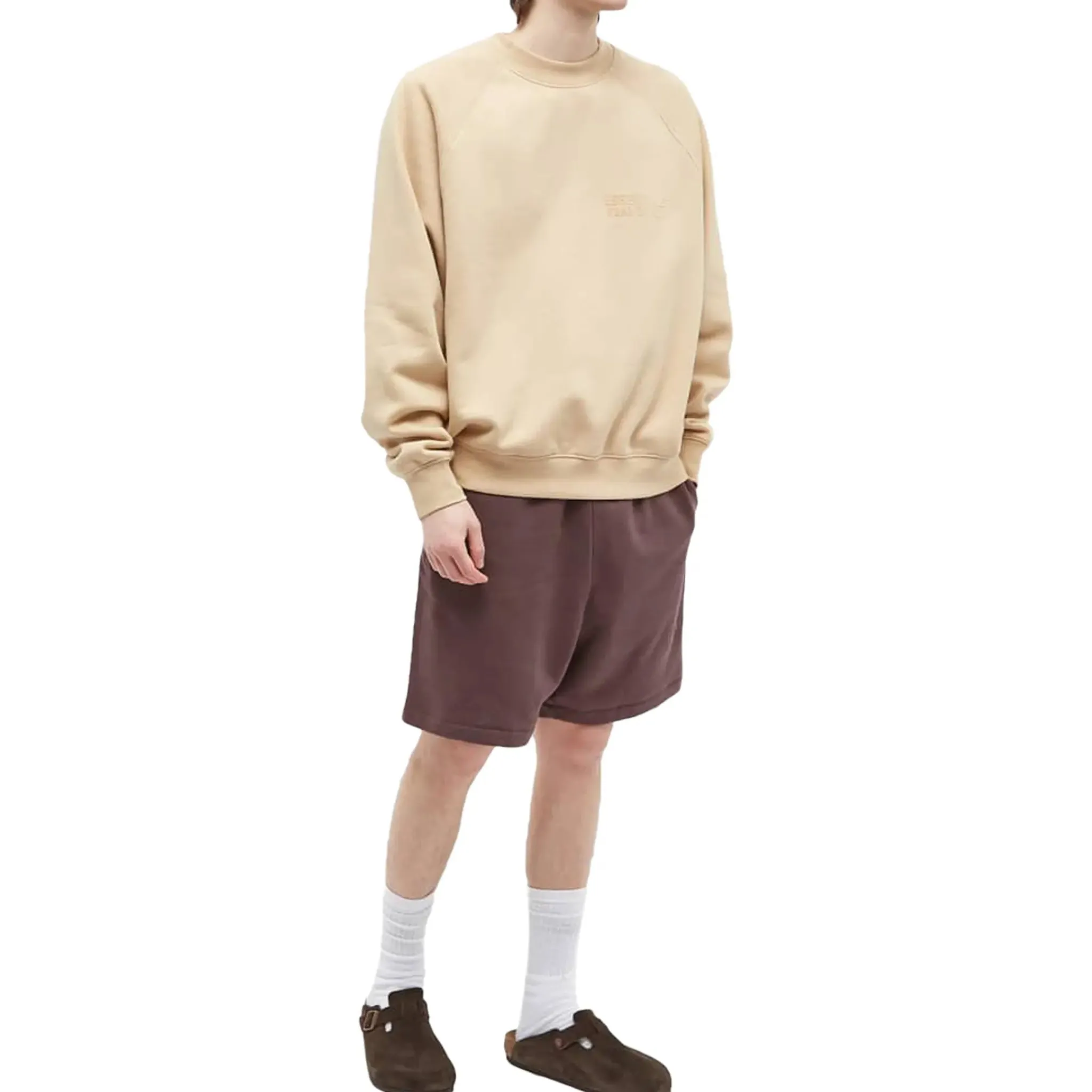 Fear Of God Essentials Sand Sweatshirt (SS23)< Sweatshirts & Hoodies