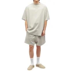 Fear Of God Essentials Silver Cloud T Shirt (FW23)< Matching Sets|T-shirts