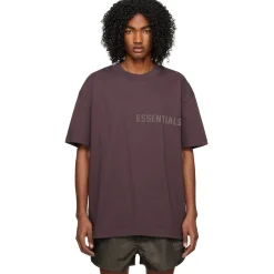 Fear Of God Essentials SS Plum T Shirt (SS23)< T-shirts