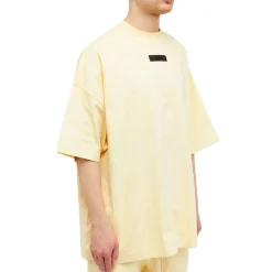 Fear Of God Essentials SS Garden Yellow T Shirt (FW23)< Matching Sets|T-shirts