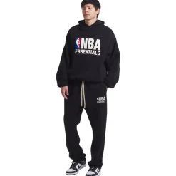 Fear Of God Essentials x NBA Black Hoodie< Sweatshirts & Hoodies