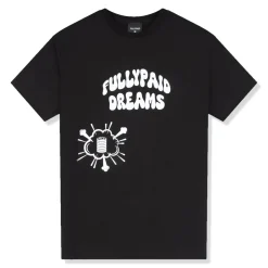 Fully Paid Dreams Black White Oversized T Shirt< T-shirts