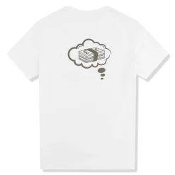 Fully Paid Dreams White Khaki Oversized T Shirt< T-shirts