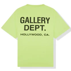 Gallery Dept. Souvenir Lime Green T Shirt< T-shirts