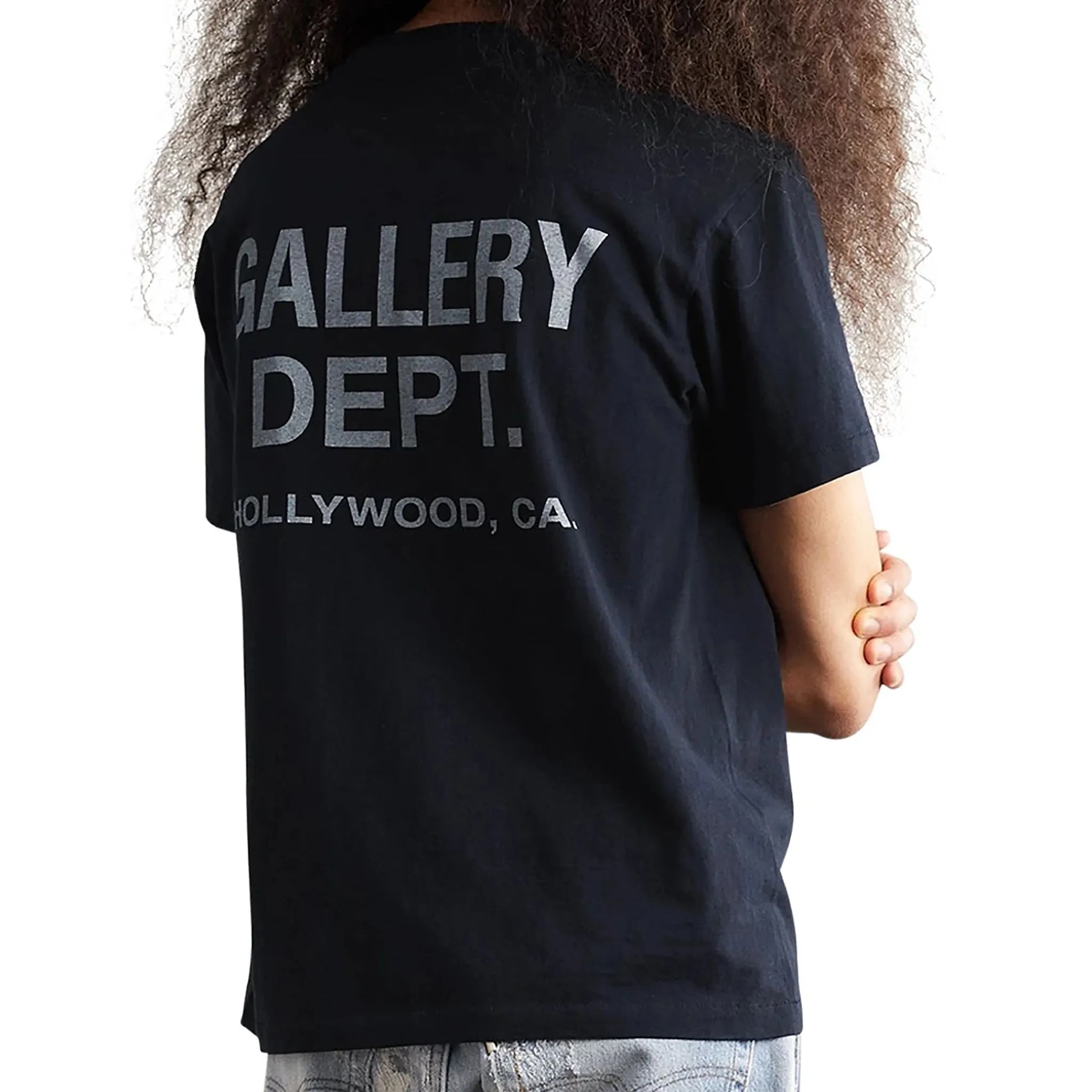 Gallery Dept. Souvenir Logo Dark Grey T Shirt< T-shirts