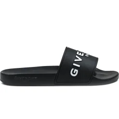 Givenchy Paris 3D Black Pool Slides< Black Trainers|Sandals & Slides