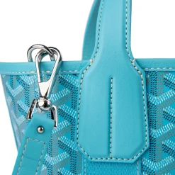 Goyard Belharra Turquoise PM Tote Bag< Bags
