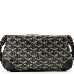 Goyard Bowling 25 Black Toiletry Bag< Wash Bags|Bags