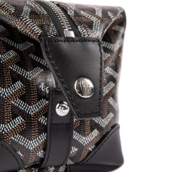 Goyard Bowling 25 Black Toiletry Bag< Wash Bags|Bags