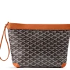 Goyard Conti Black Tan Pouch< Bags