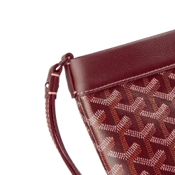 Goyard Conti Burgundy Pouch< Bags