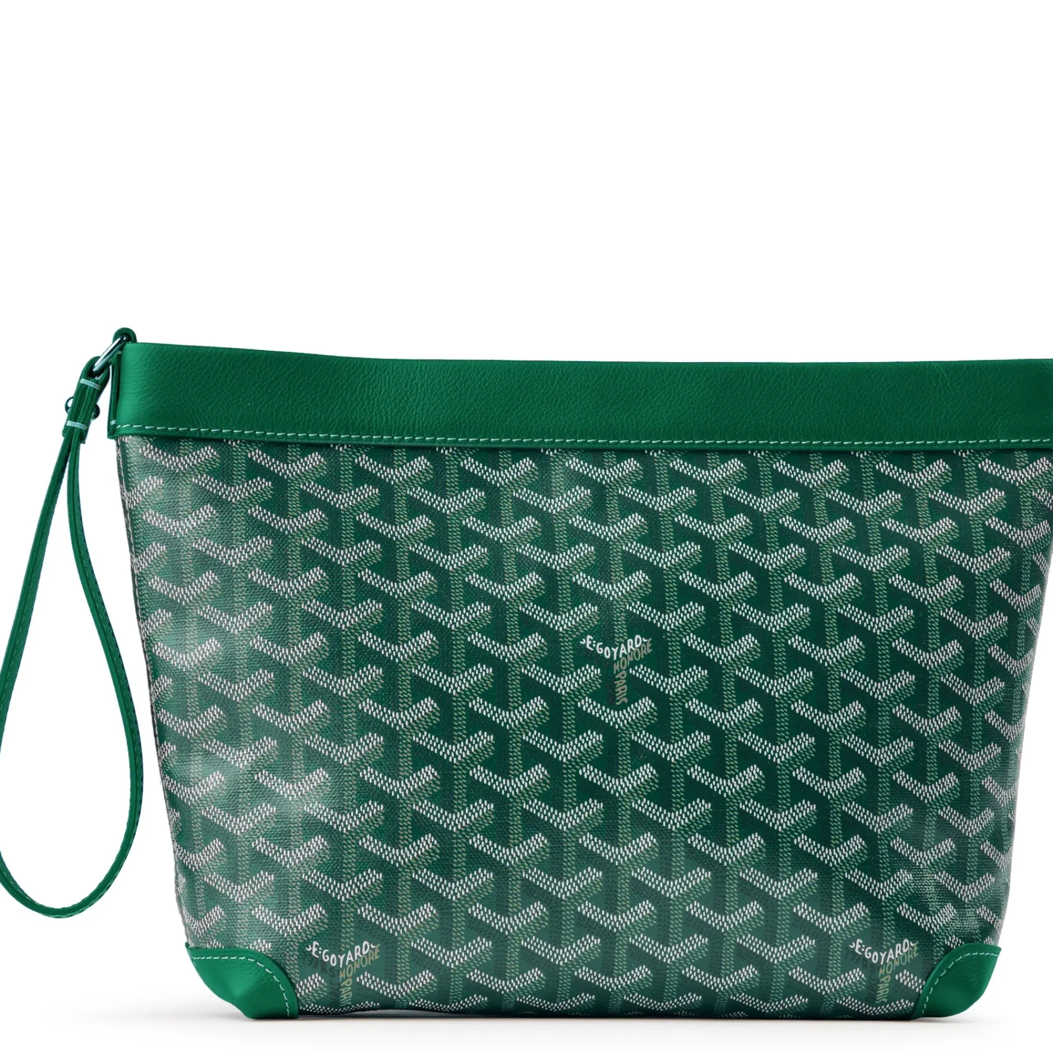 Goyard Conti Green Pouch< Bags