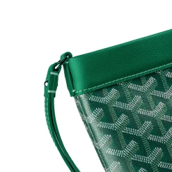 Goyard Conti Green Pouch< Bags