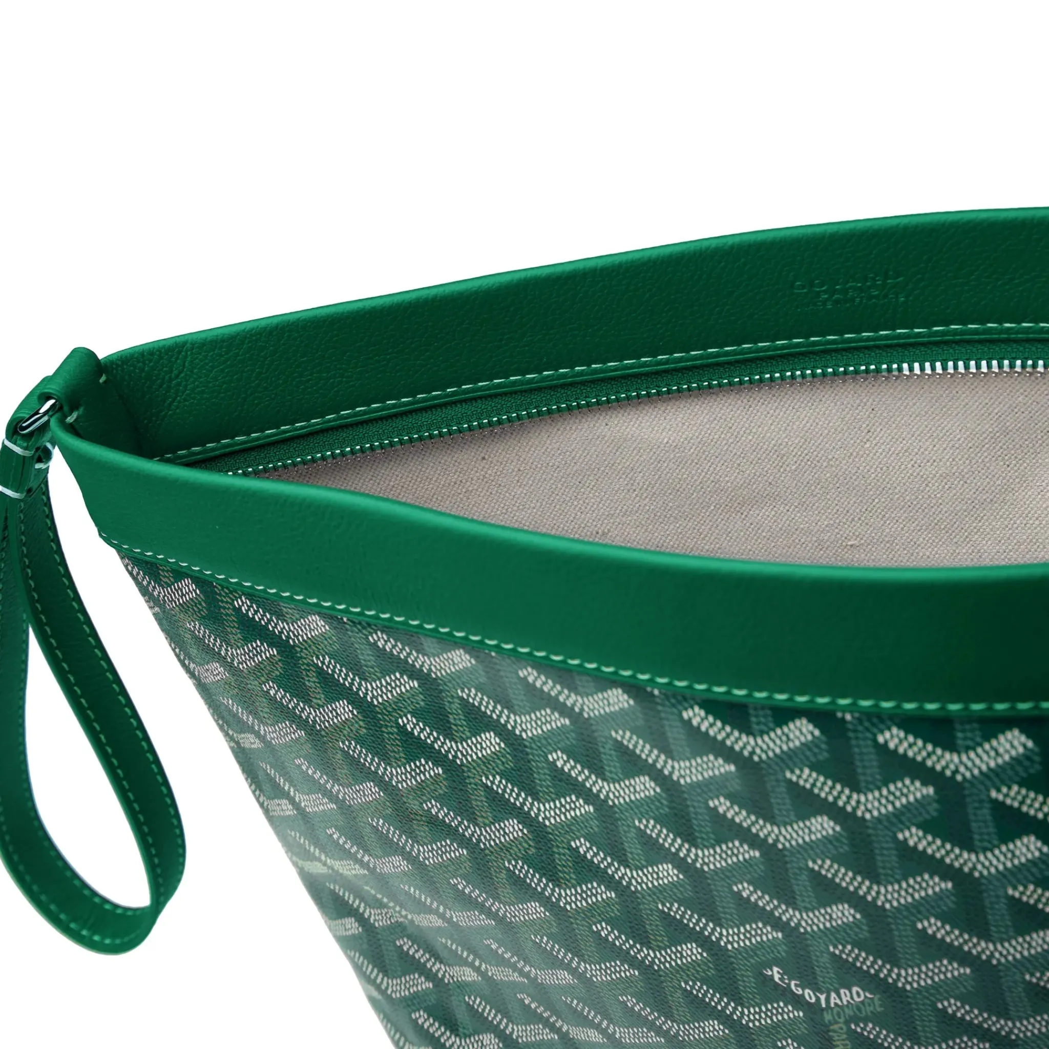 Goyard Conti Green Pouch< Bags