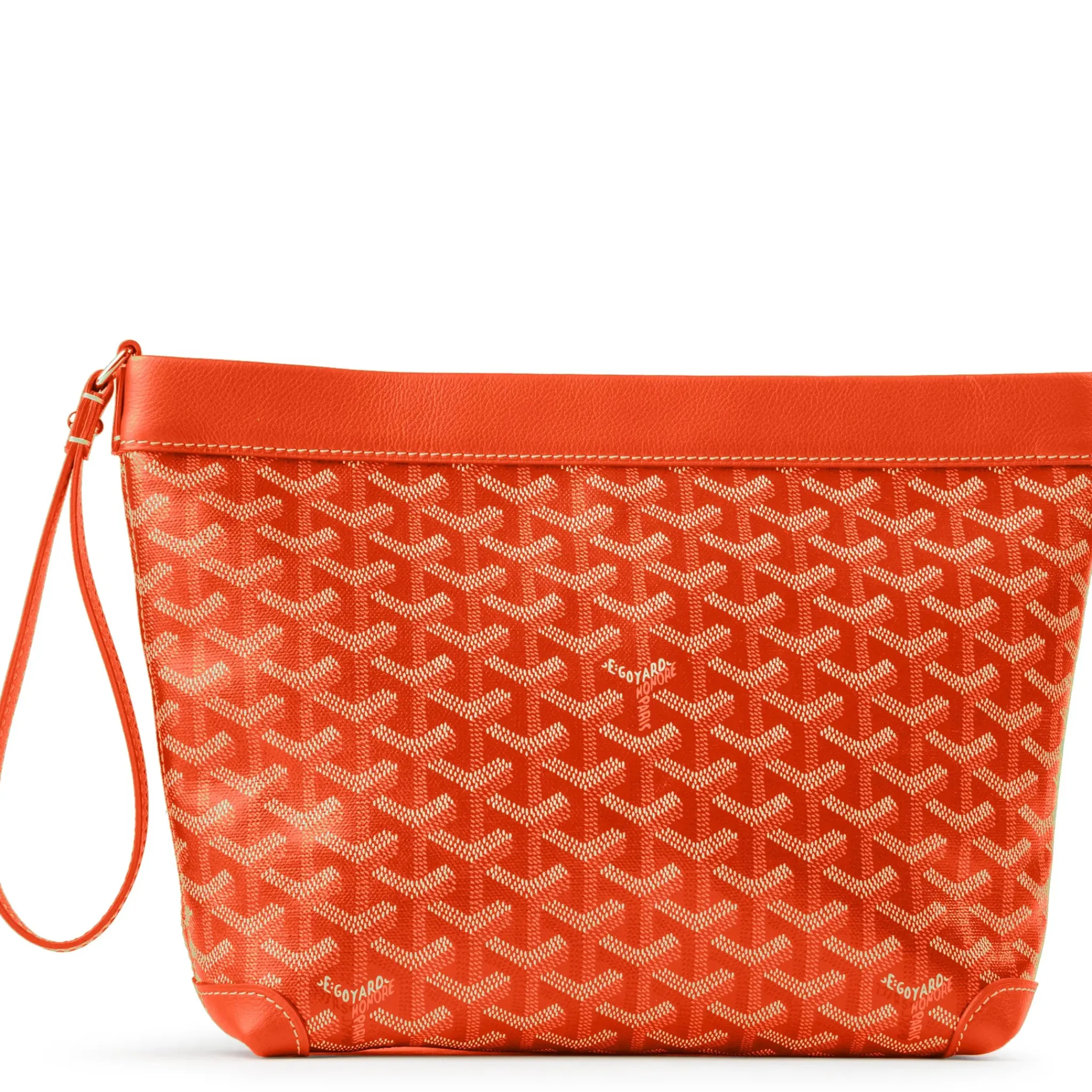 Goyard Conti Orange Pouch< Bags