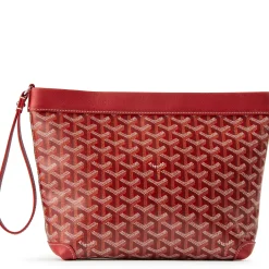 Goyard Conti Red Pouch< Bags