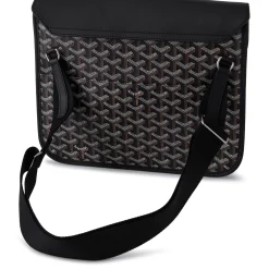 Goyard Coursier Black Messenger Bag< Cross Body Bags|Bags