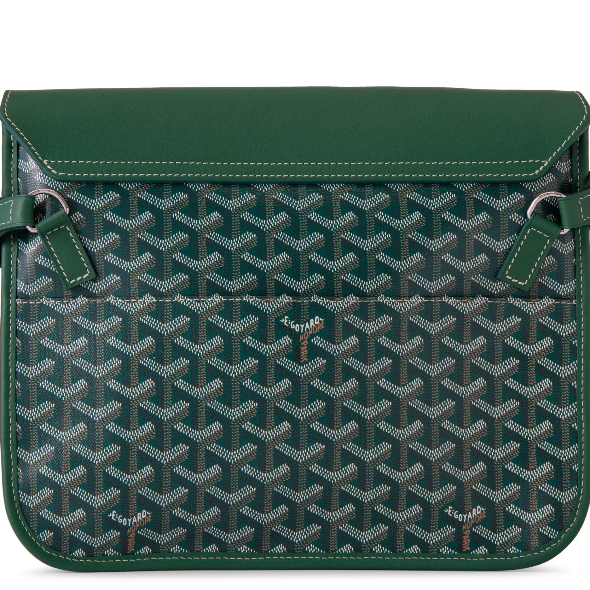 Goyard Coursier Green Messenger Bag< Cross Body Bags|Bags