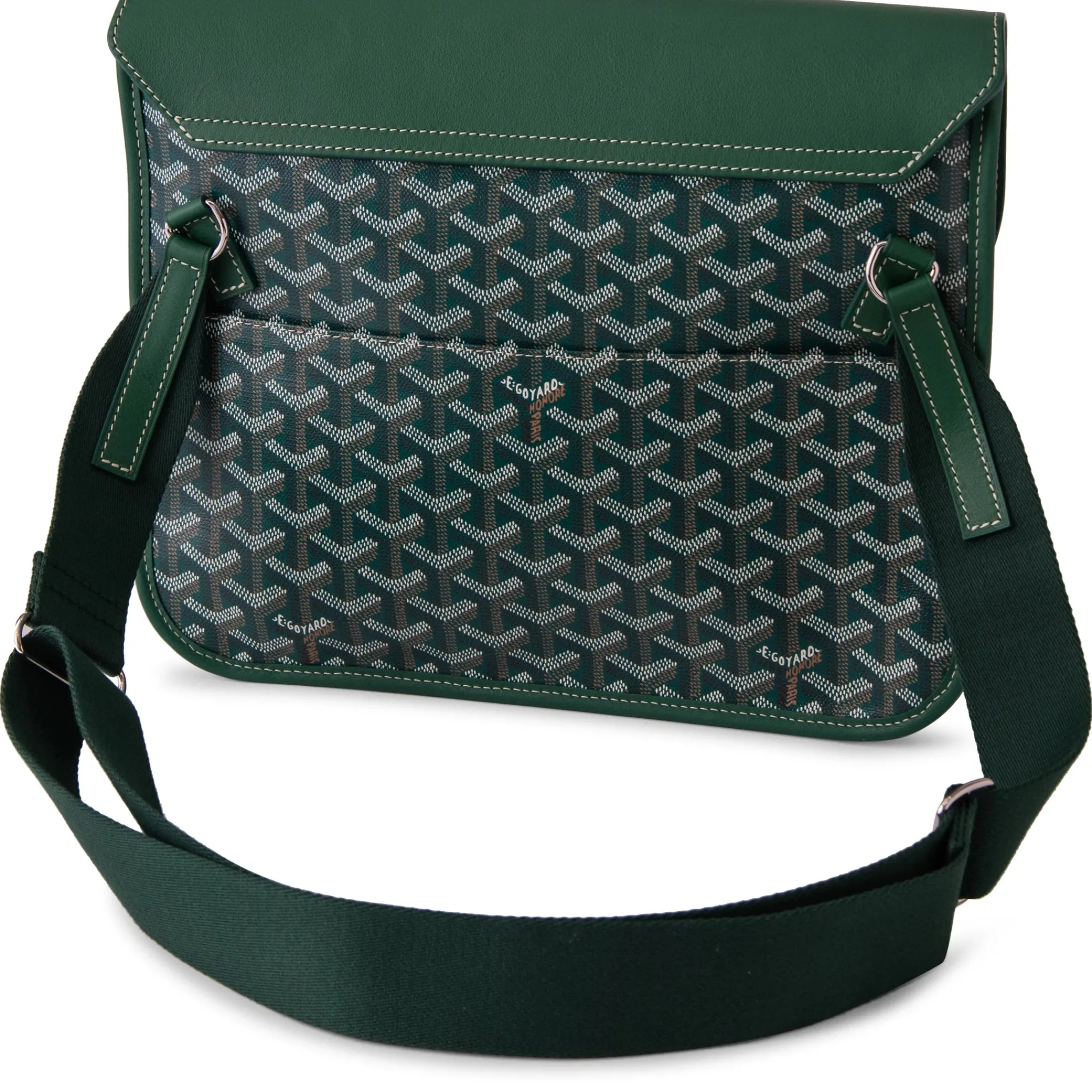Goyard Coursier Green Messenger Bag< Cross Body Bags|Bags