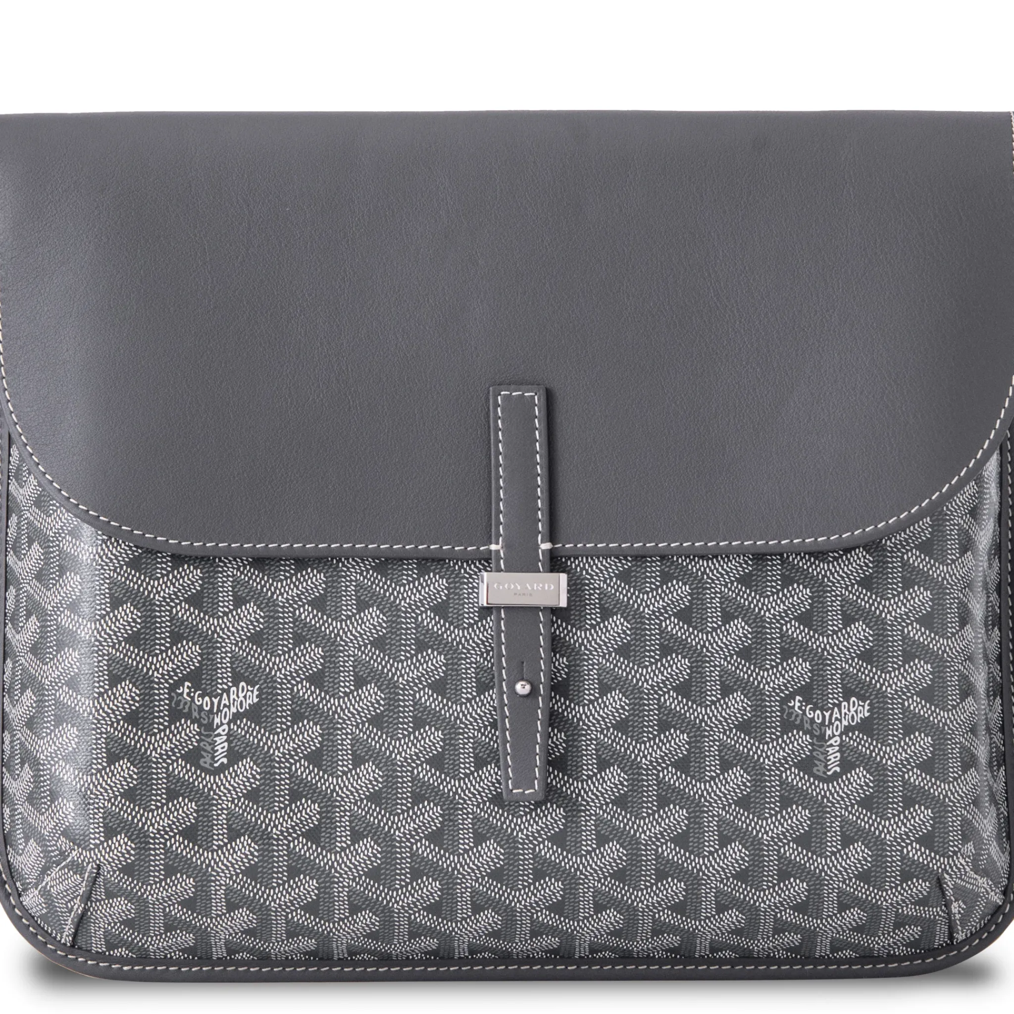 Goyard Coursier Grey Messenger Bag< Cross Body Bags|Bags