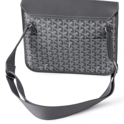 Goyard Coursier Grey Messenger Bag< Cross Body Bags|Bags