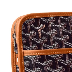 Goyard Jouvence MM Black/Tan Washbag< Wash Bags