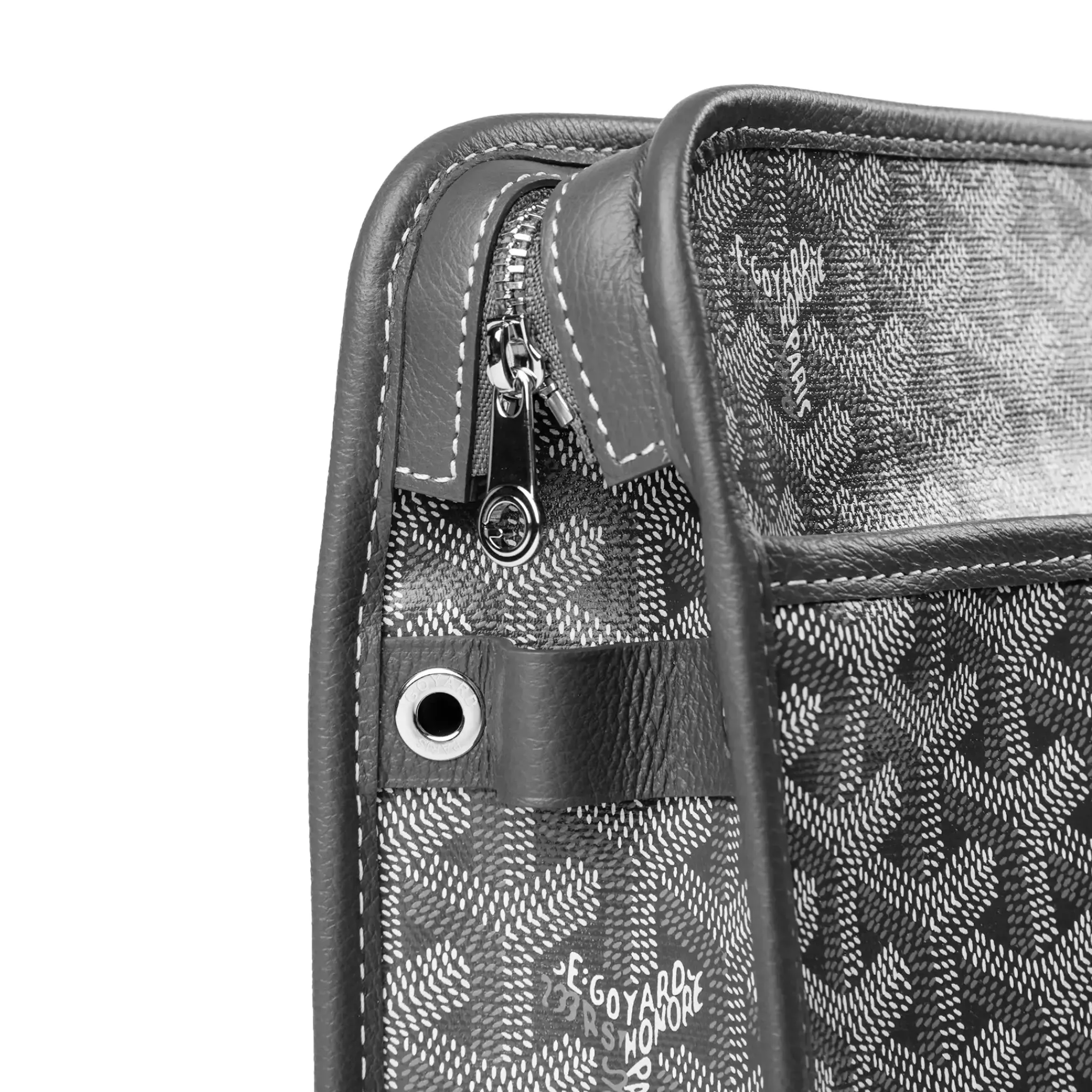 Goyard Jouvence MM Grey Washbag< Wash Bags