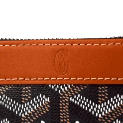 Goyard Matignon Black Tan Mini Wallet< Wallets & Card Holders