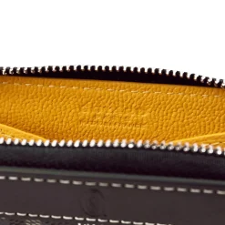 Goyard Matignon Black Tan Mini Wallet< Wallets & Card Holders